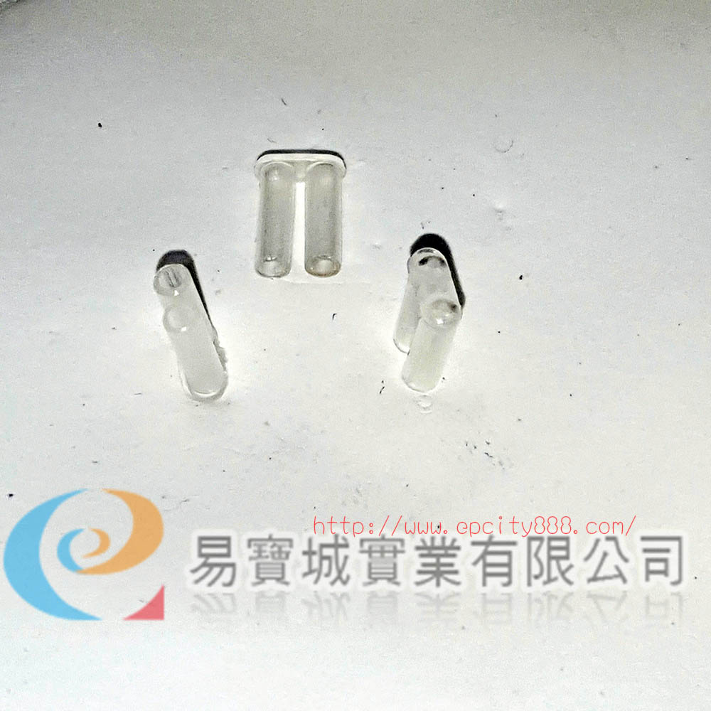 塑膠ㄇ型墊片*2.0  |螺絲鼻墊 	|墊片套管