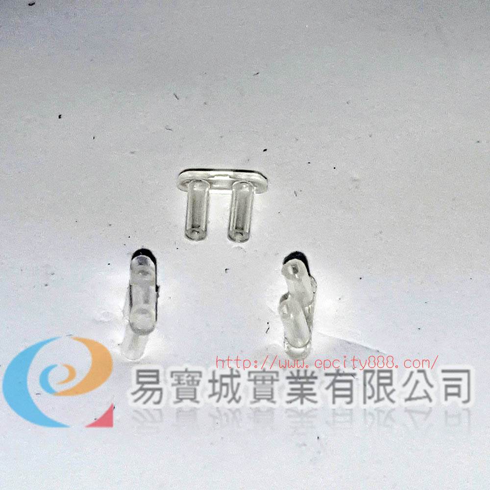 塑膠ㄇ型墊片*1.8短  |螺絲鼻墊 	|墊片套管