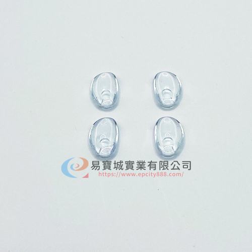 弧形插入式鼻墊(分RL)  |螺絲鼻墊 	|矽膠鼻墊