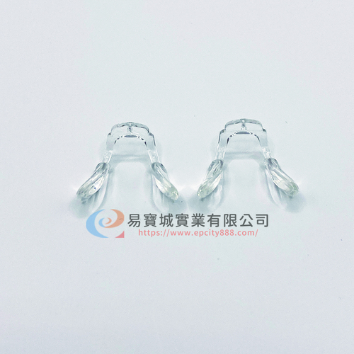 馬鞍單孔凸型鼻墊  |螺絲鼻墊 	|矽膠鼻墊