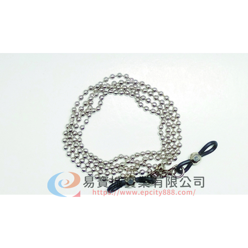 圓珠鐵鍊(銀)  |眼鏡鍊|金屬鍊