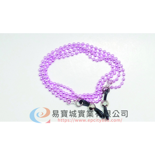 圓珠鐵鍊(紅)  |眼鏡鍊|金屬鍊
