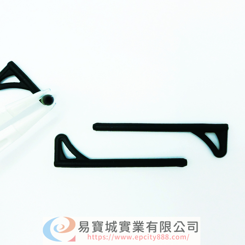 小匙孔腳套勾(長5.9mm)  |眼鏡配件|耳勾/腳套