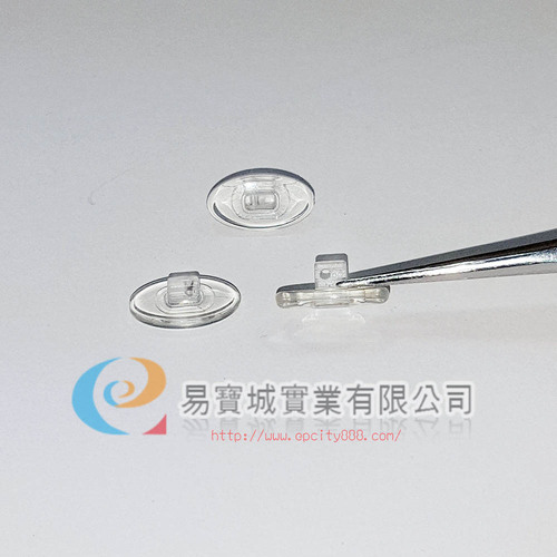 透明鼻墊崁入有孔  |螺絲鼻墊 	|矽膠鼻墊