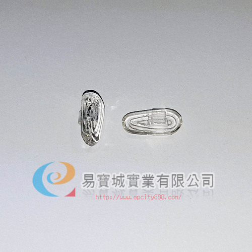 鼻托(中)不分RL坎入表矽膠  |螺絲鼻墊 	|矽膠鼻墊
