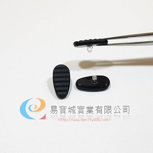 防滑黑鼻托  |螺絲鼻墊 	|矽膠鼻墊