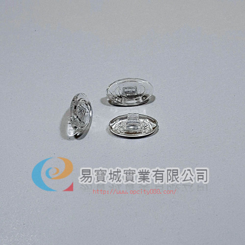 矽膠鼻墊橢圓(崁入)  |螺絲鼻墊 	|矽膠鼻墊