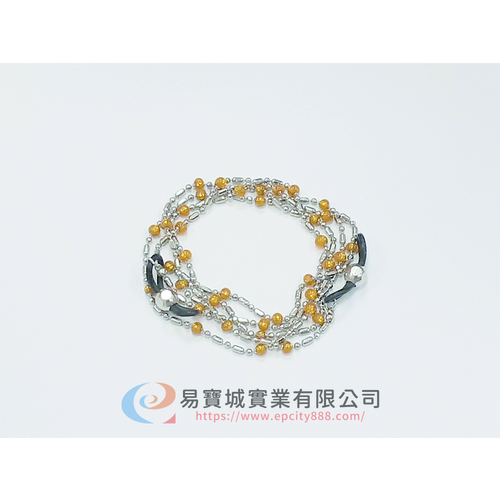 金屬彩珠鍊(佛手柑)     |眼鏡鍊|金屬鍊