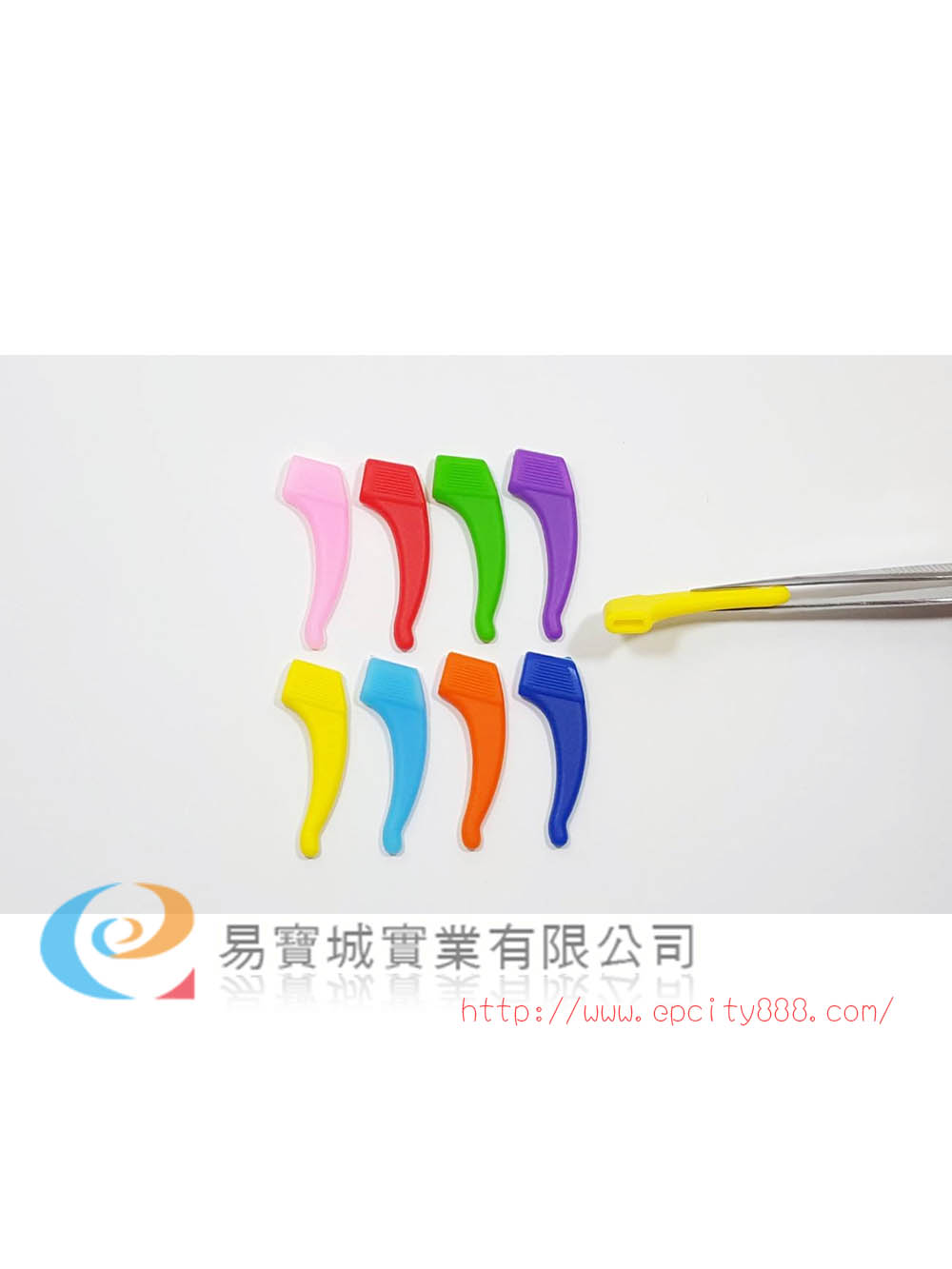 矽膠耳掛彩色(特大孔)  |眼鏡配件|耳勾/腳套