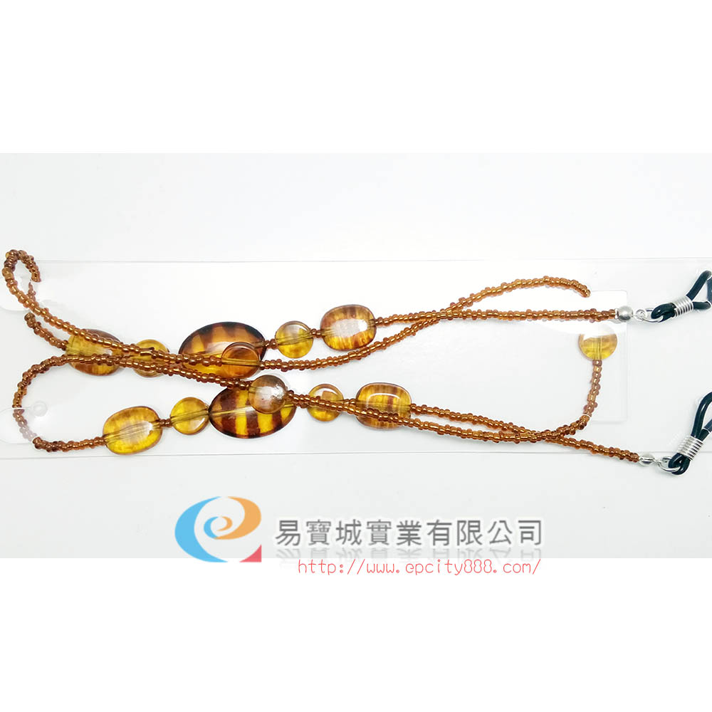 飾品珠鍊(咖啡)  |眼鏡鍊|飾品鍊