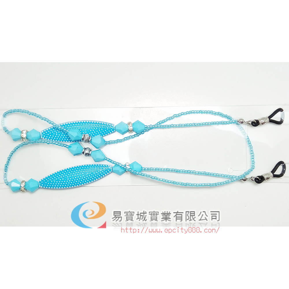 飾品珠鍊(藍)  |眼鏡鍊|飾品鍊