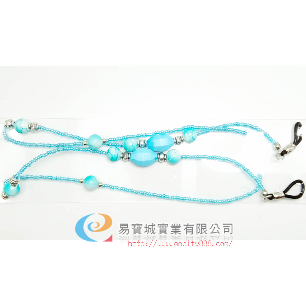 飾品珠鍊(藍)  |眼鏡鍊|飾品鍊