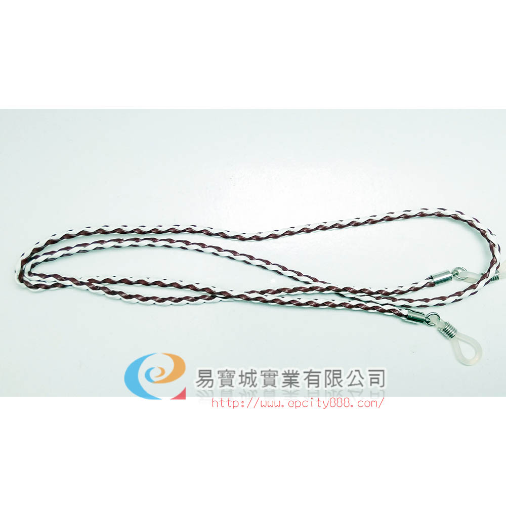 皮革眼鏡鍊(咖)  |眼鏡鍊|皮繩鍊