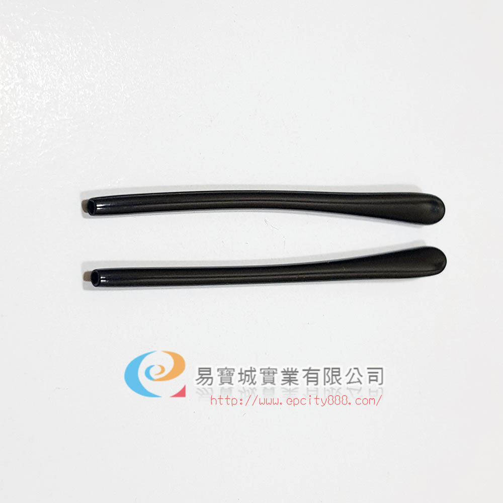 圓腳套(黑)1.5mm  |眼鏡配件|耳勾/腳套