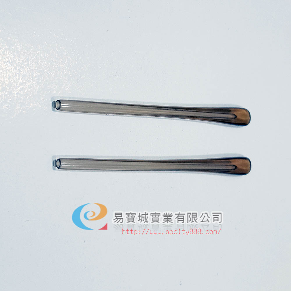 圓腳套(深灰)1.5mm  |眼鏡配件|耳勾/腳套